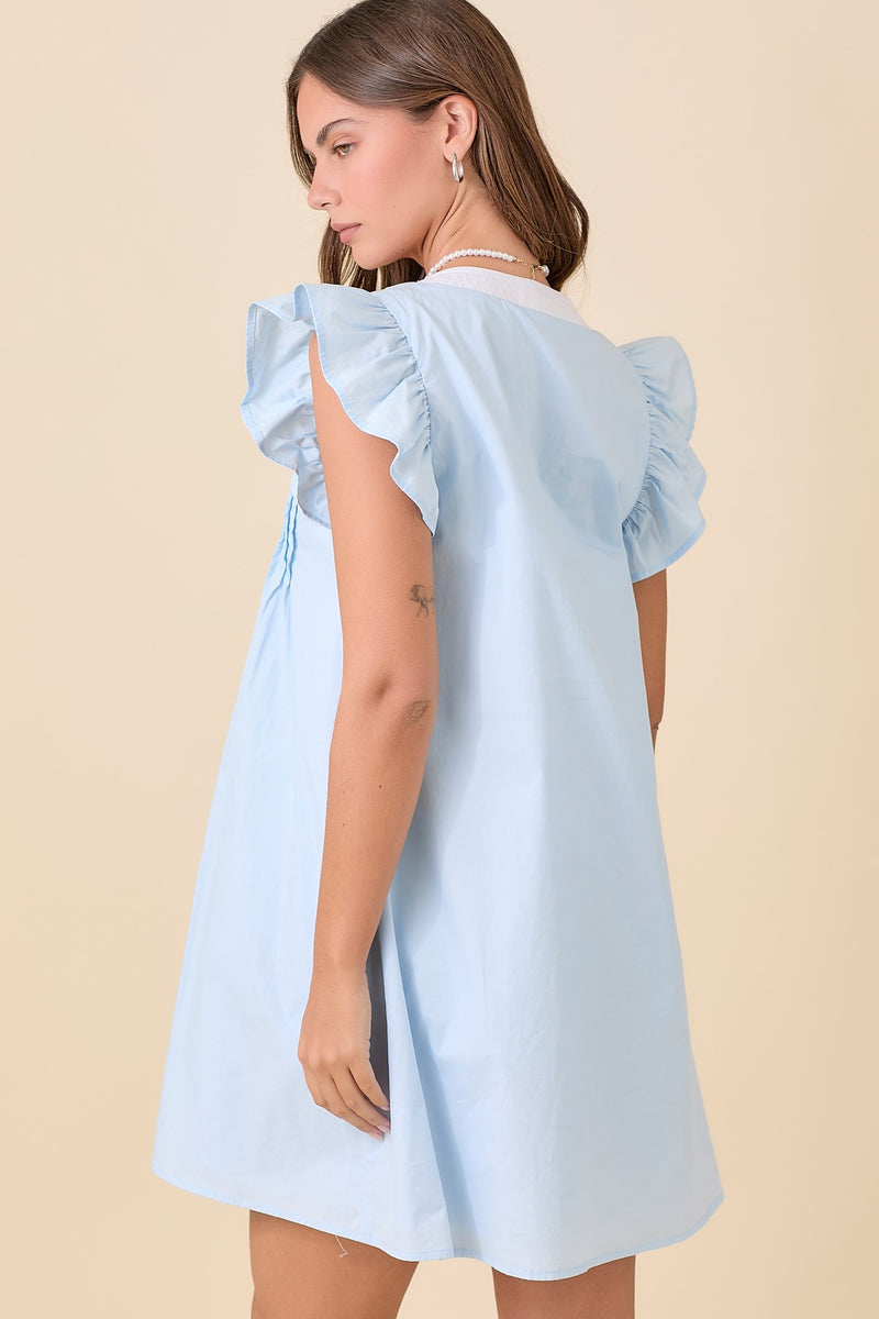 Gracie Pin Tuck Dress