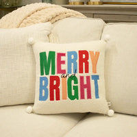 Merry and Bright Pillow