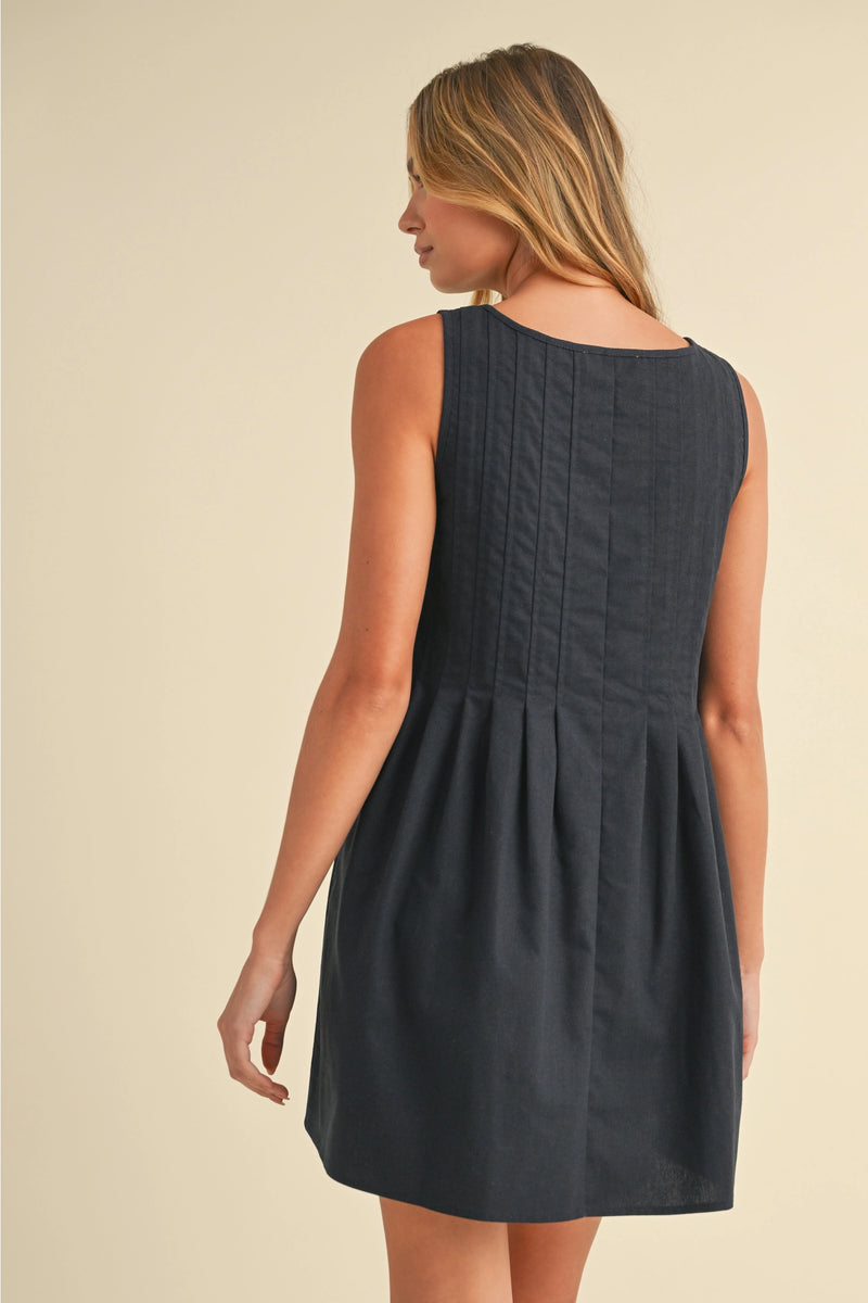 Jessica Piin Tuck Dress