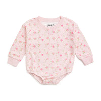 Pink Rose Romper