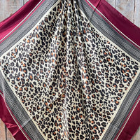 Wild Rag - Wine and Leopard
