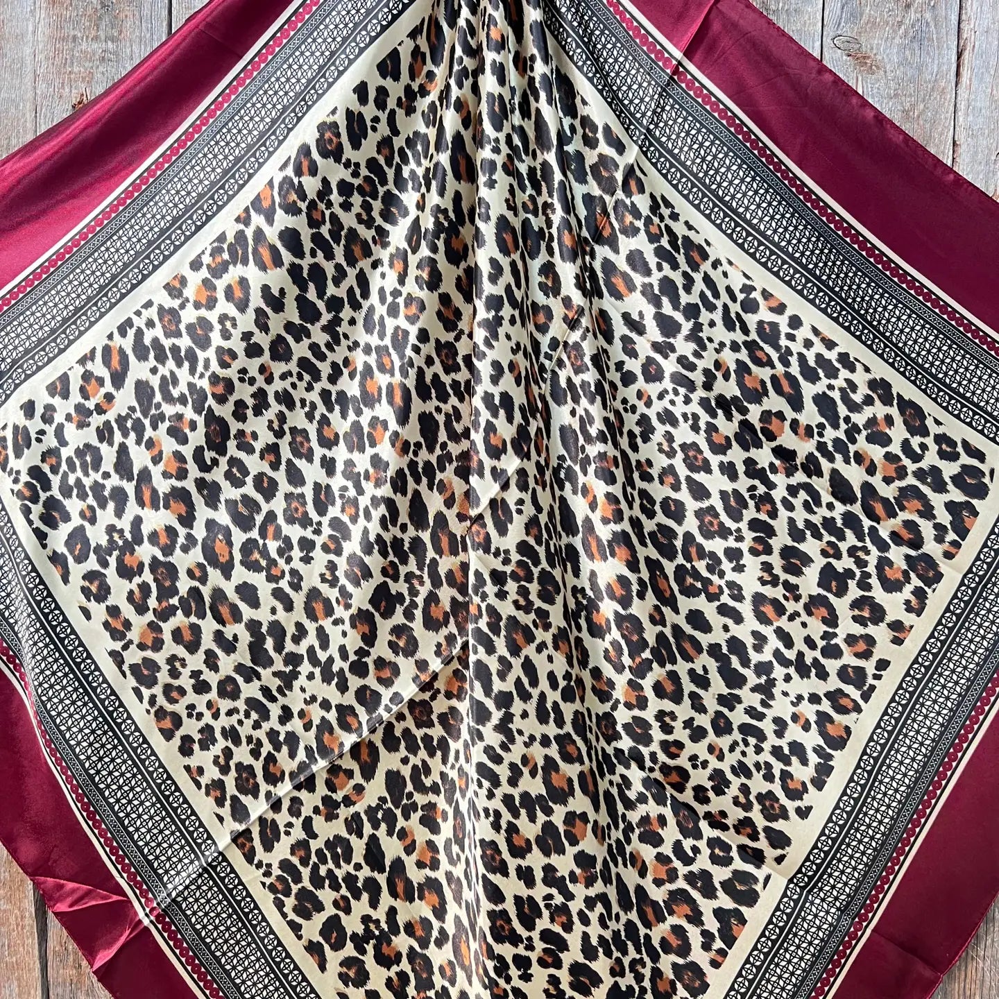Wild Rag - Wine and Leopard