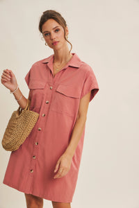 Rose Meadow Shirt Dress