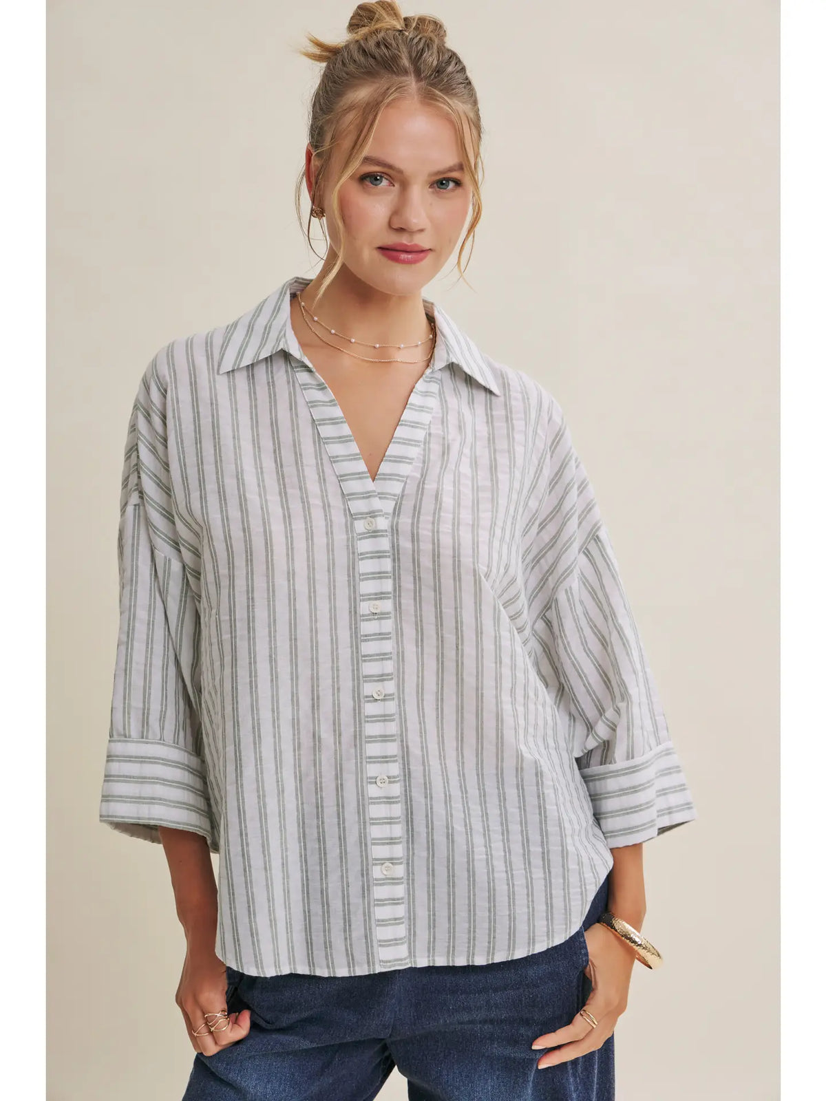 Seasonless Irish Green Top - oct