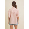 Vickie Pink Stripe Top