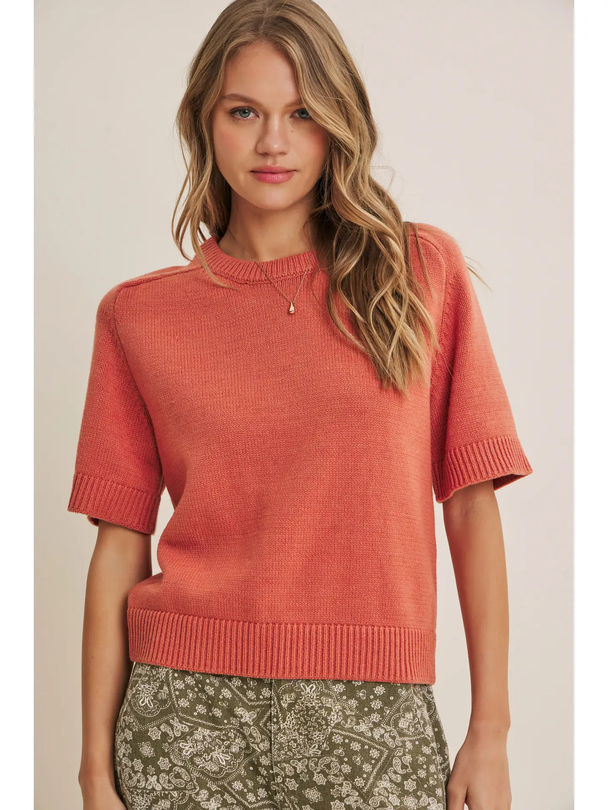Angie Rust Sweater - august