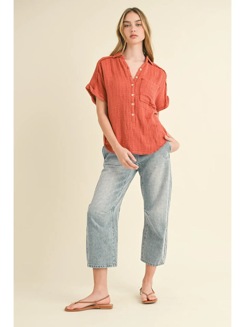 Tessa Textured Top