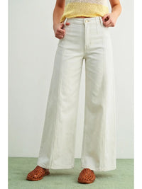 Whitney White Denim Pants