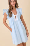 Gracie Pin Tuck Dress