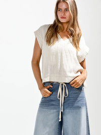 Jaxie White Top