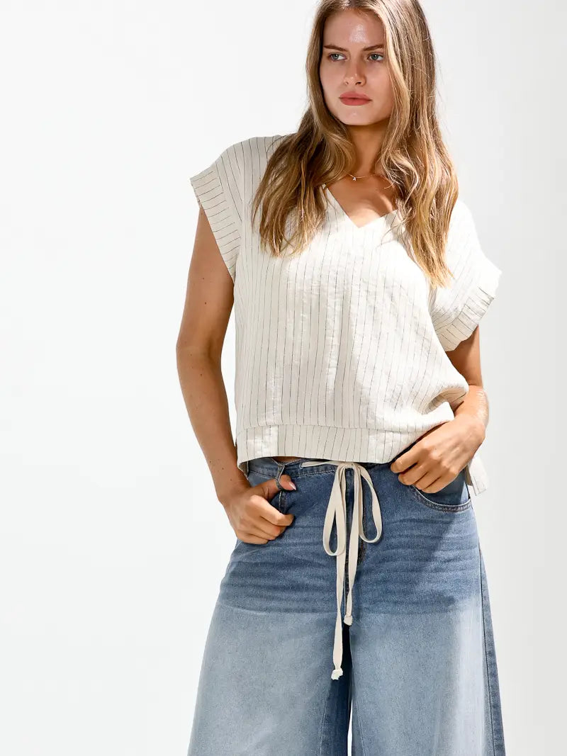 Jaxie White Top