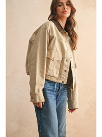Contrast Utility Jacket