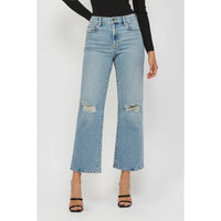 Logan - Distressed Knee Jean