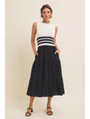 Striped Sweater Top Dress