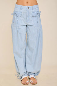 Southern Stripe Balloon Pants