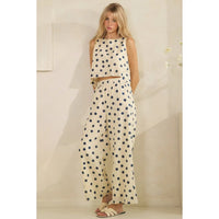 Ocean Breeze Polka Dot set