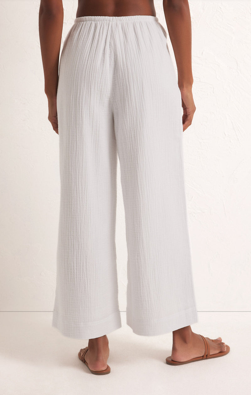 Barbados White Gauze Pants