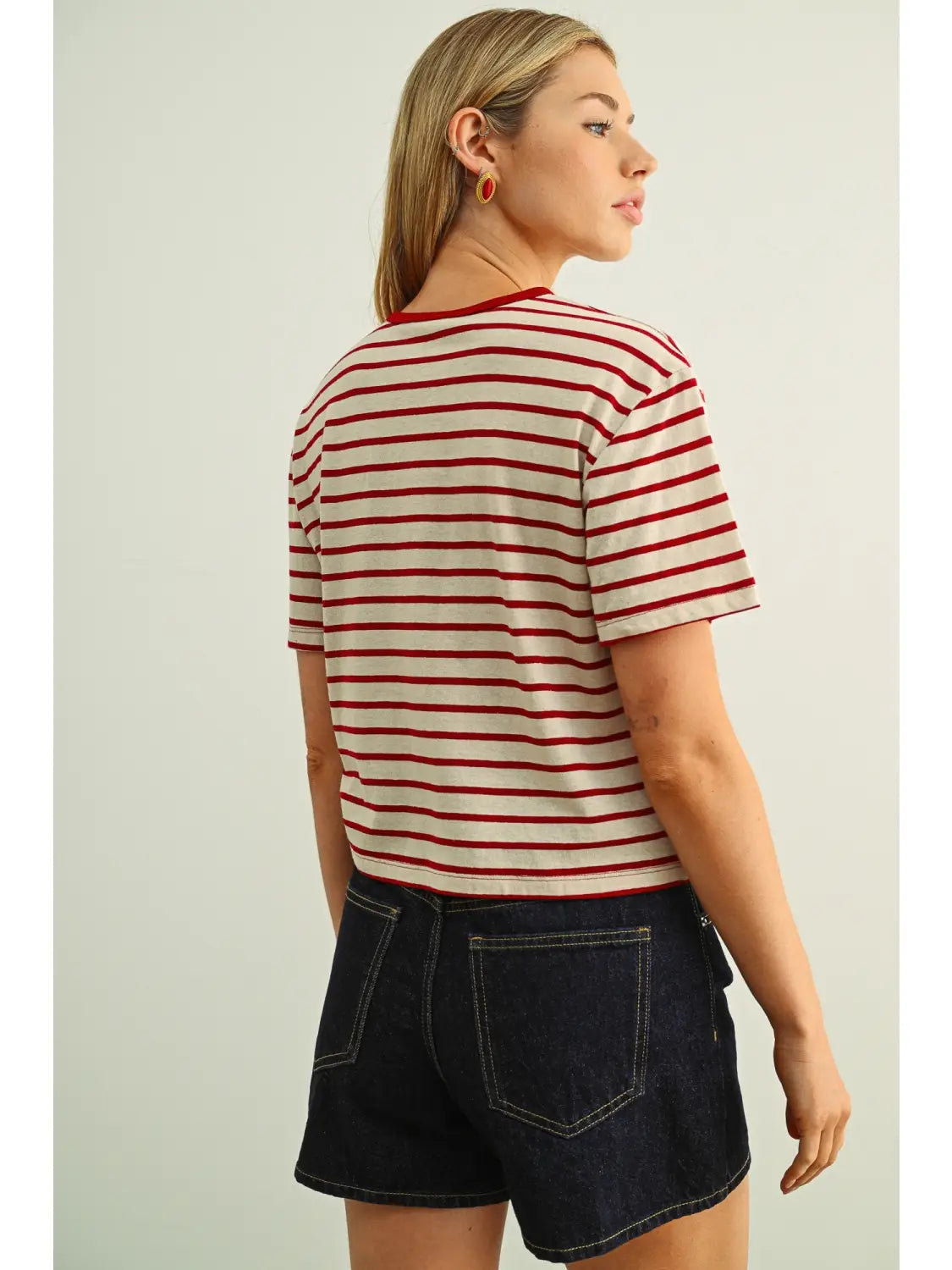 Essential Stripe Ringer Tshirt