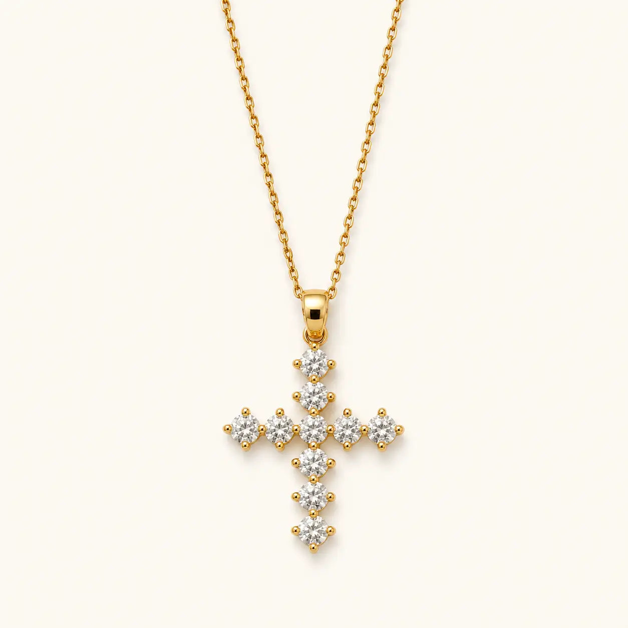 Nikki Smith- Grace Diamond Cross Necklace