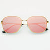 FREYRS - Lea Pink Mirror Sunglasses