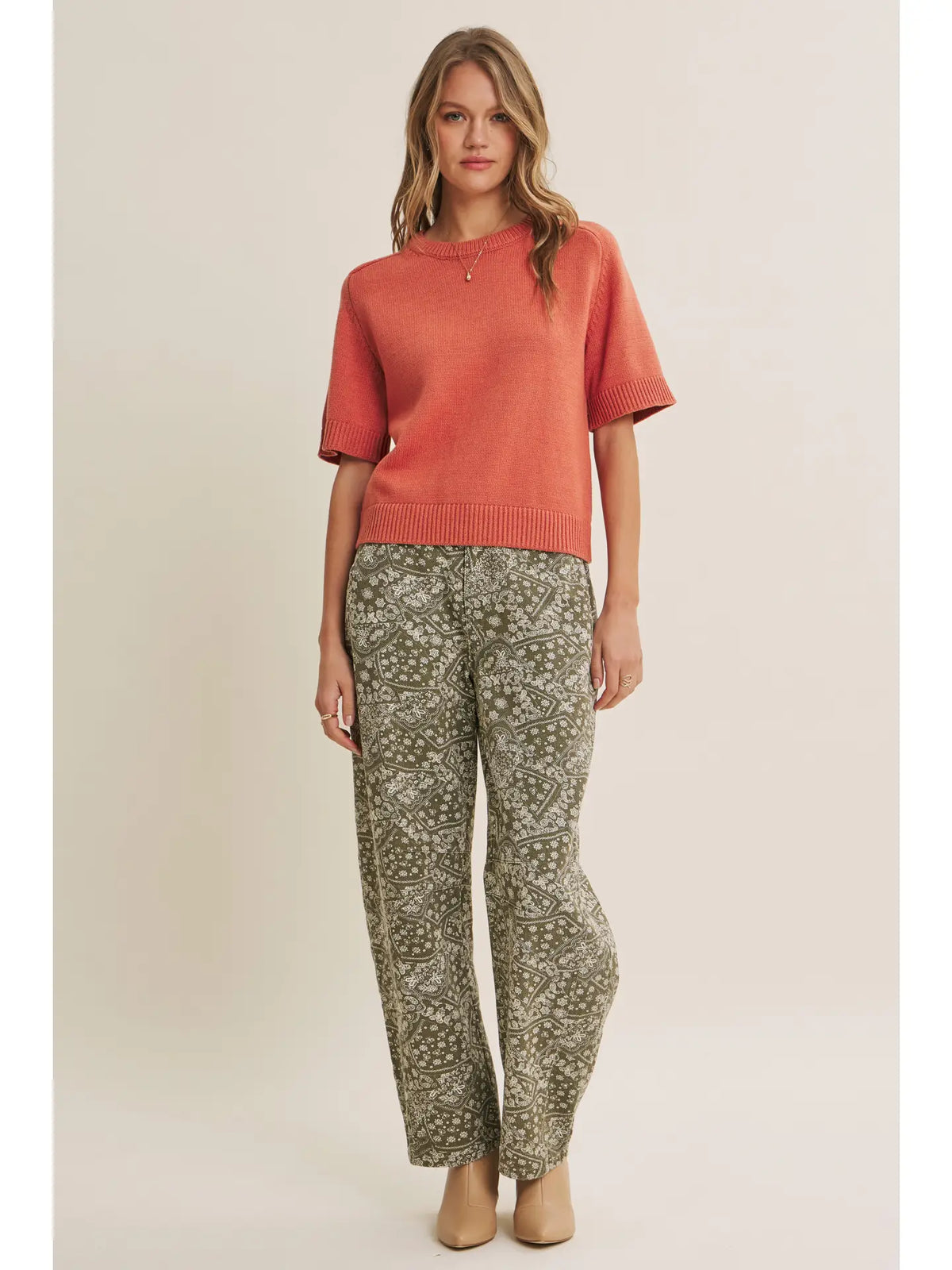 Angie Rust Sweater - august