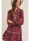 Misty Scallop Lace Dress