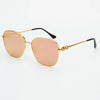 FREYRS - Lea Pink Mirror Sunglasses