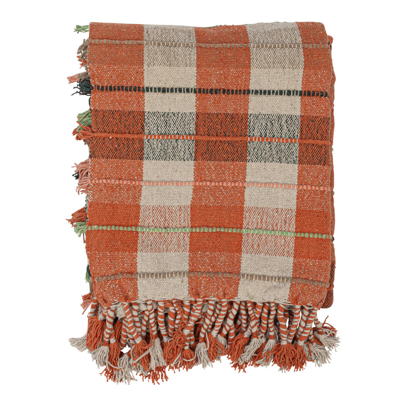 Cotton Blend Throw