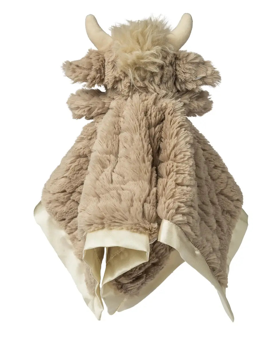 Putty Highland Cow Blanket