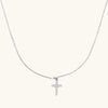 Nikki Smith - Crystal Cross Necklace- Waterproof