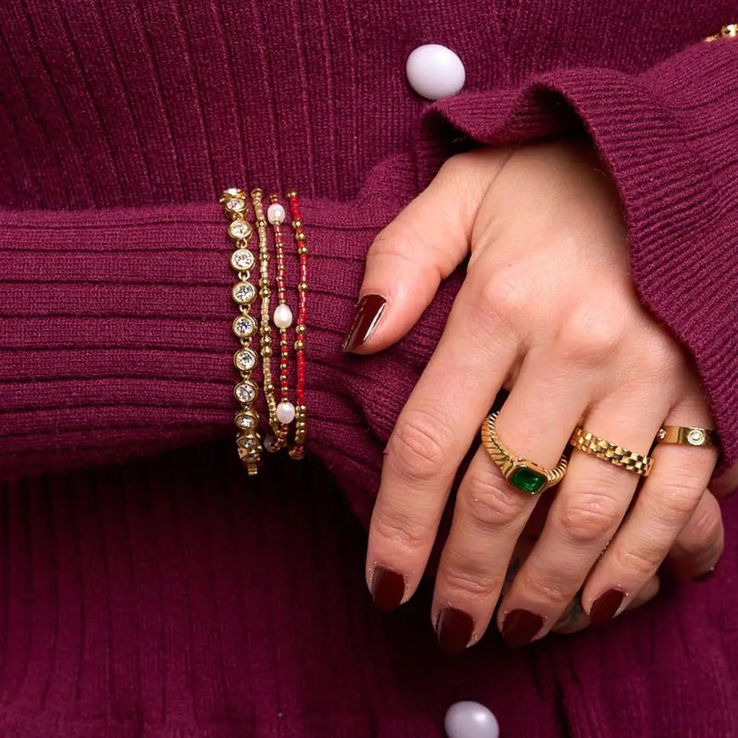 Eve Circle Diamond Bracelet