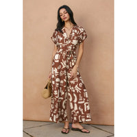 Sun and Clay Collared Jumpsuit