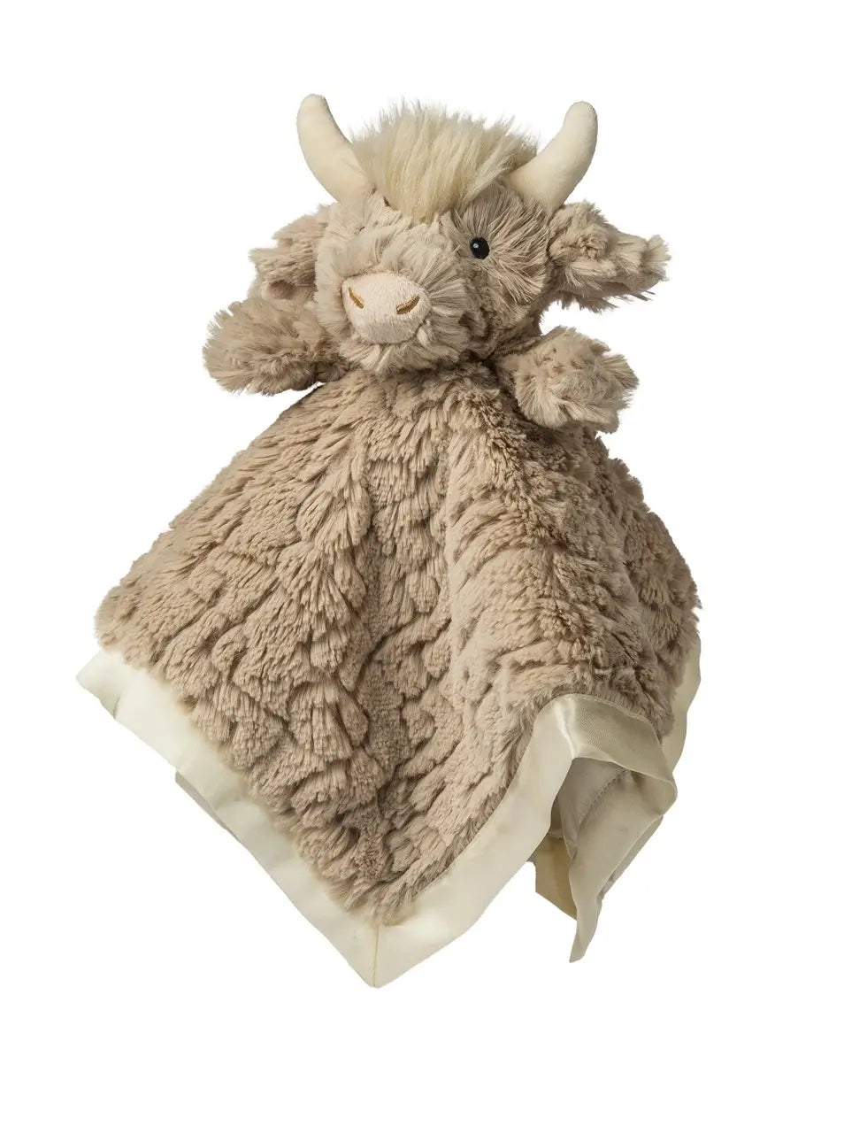 Putty Highland Cow Blanket