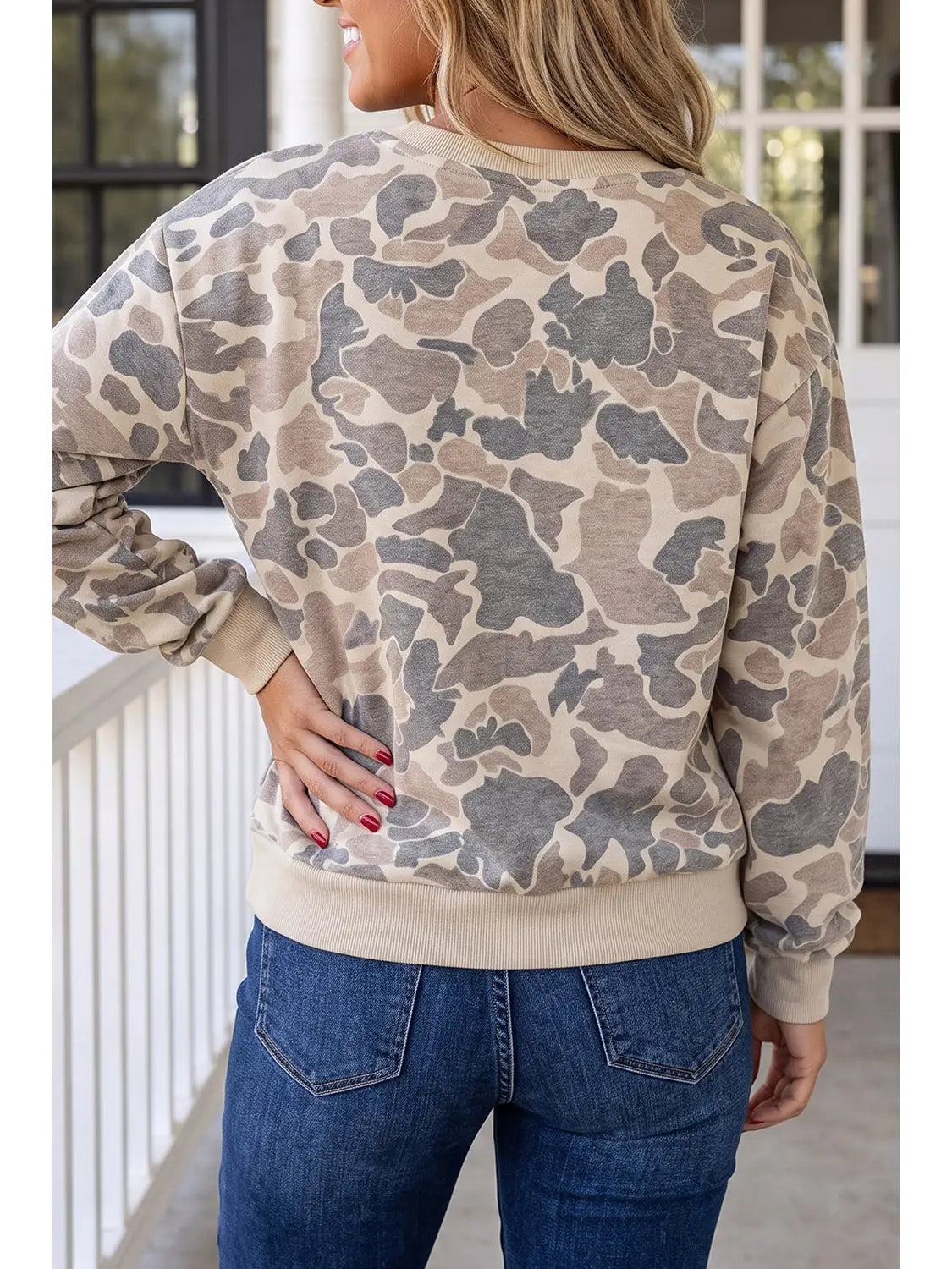 Alexis Camo Sweatshirt
