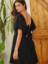 Sophia Back Tie Dress