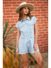 Reba Denim Romper