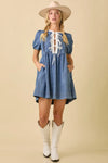 Misty Denim Dress