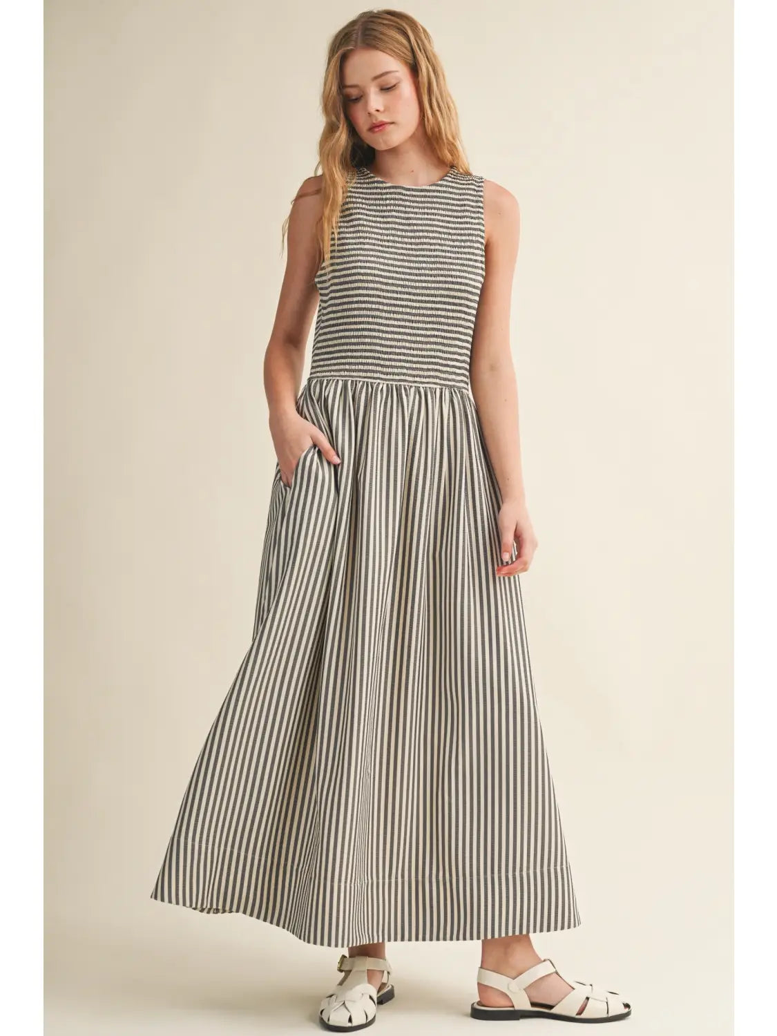 Mandy Striped Dress