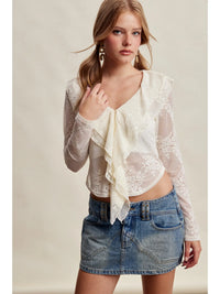 Landry Lace Top