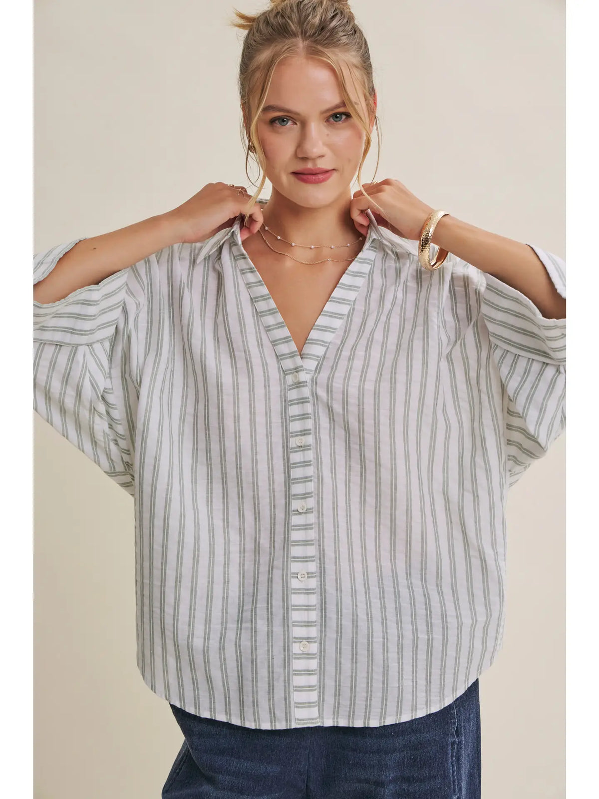 Seasonless Irish Green Top - oct