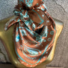 Wild Rag - Rose Turquoise Paisley