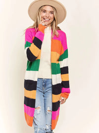 Kara Striped Cardigan