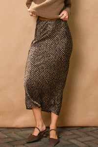 Smoke and Sand Maxi Skirt