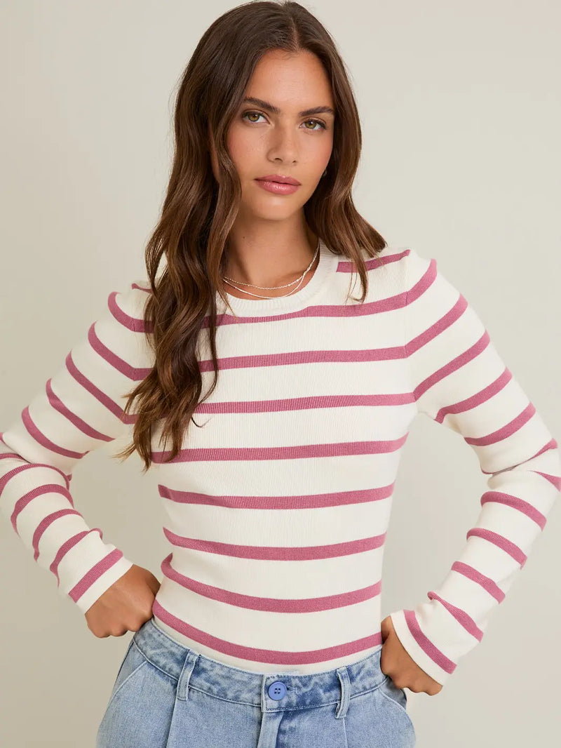 Randi Stripe Body Suit