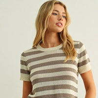 Bianca Striped Top