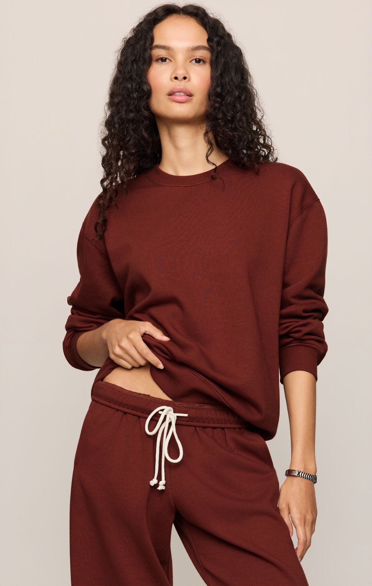 Z-Supply , Boyfried Sweatshirt, Rouge