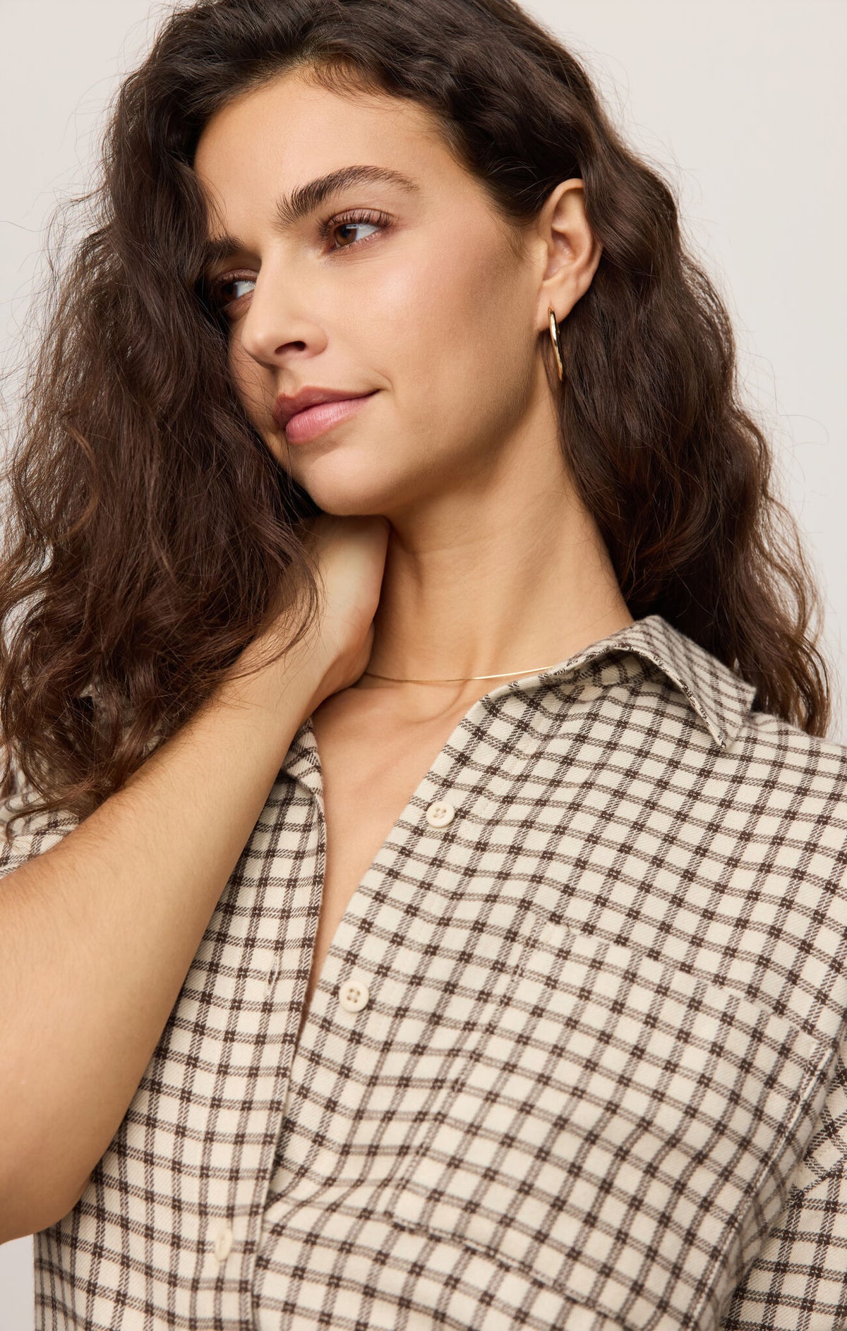 Z-Supply , River Plaid Button Up Top