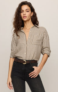 Z-Supply , River Plaid Button Up Top