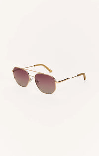 Z-Supply , Highway Sunglasses Rose Gold