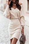 Lace Sweater Dress